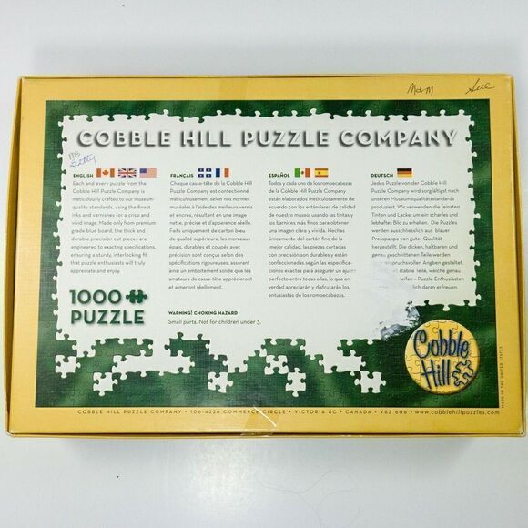 Cobble Hill Teacups 1000 Piece Puzzle - Picture 3 of 7
